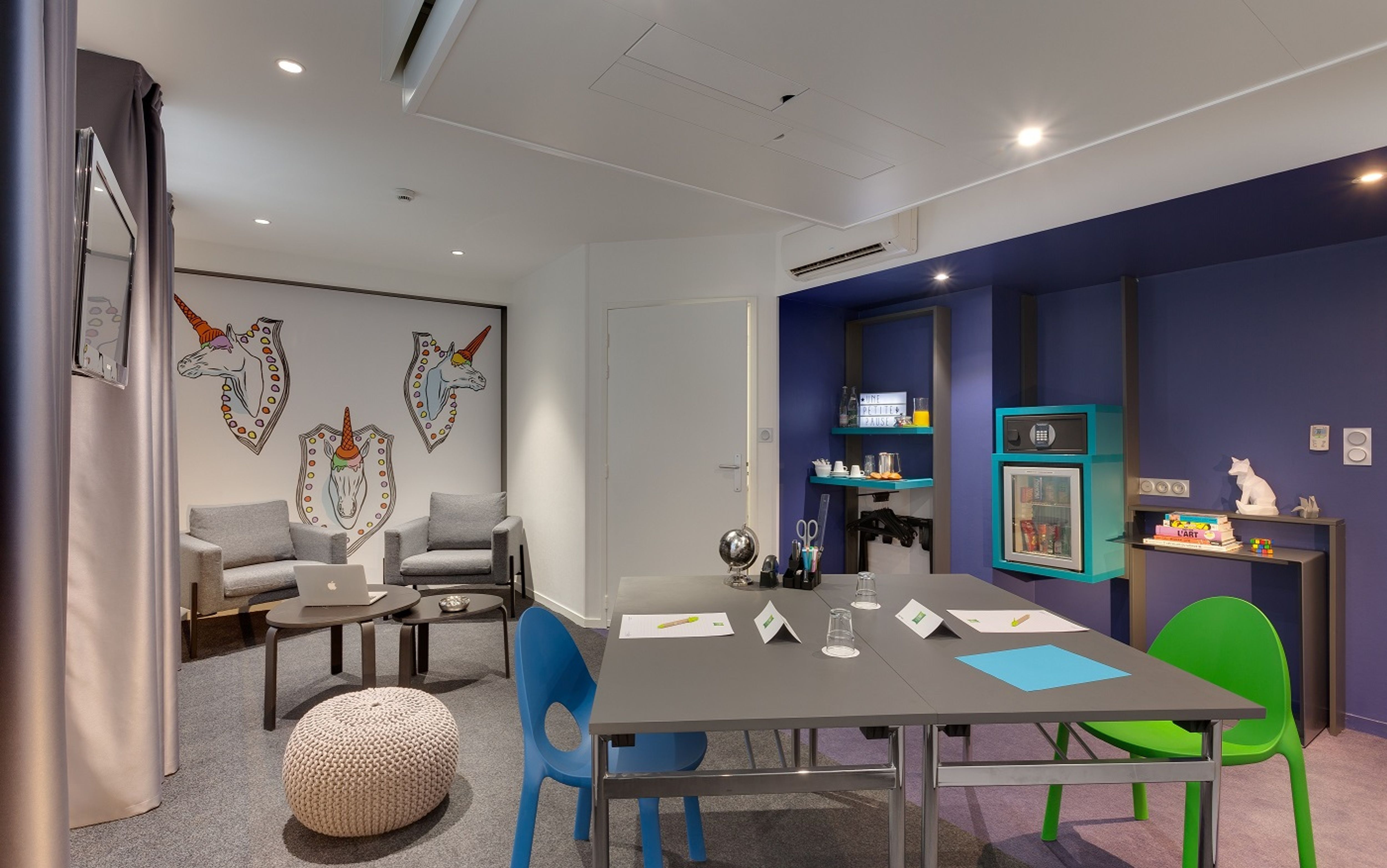 Salle de réunion - 6 personnes -Nantes centre gare